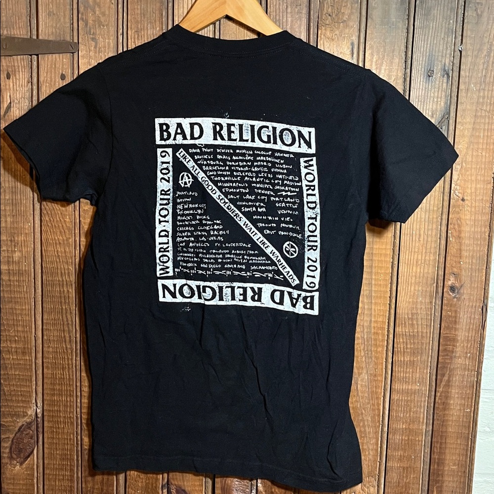 Bad Religion 2019 Tour T-Shirt - Picture 4 of 6